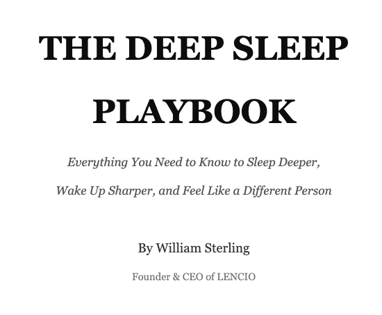 The Deep Sleep Playbook